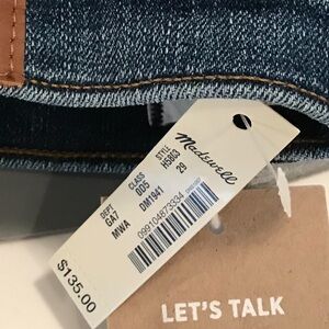 Madewell Blue Jeans